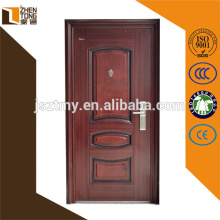 Puertas de seguridad de acero baratas de alta calidad, puertas de acero de diseño moderno